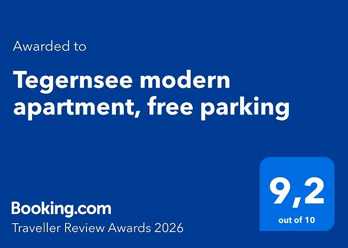 Modern Apartment, Free Parking * Tegernsee